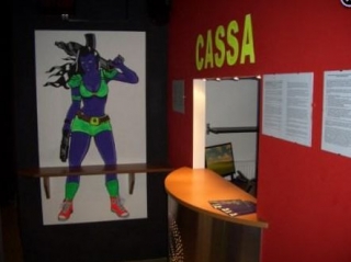  La entrada a la arena 